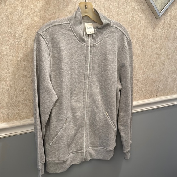 Blair Jackets & Blazers - NWOT Size M  Gray Zip-Up Jacket